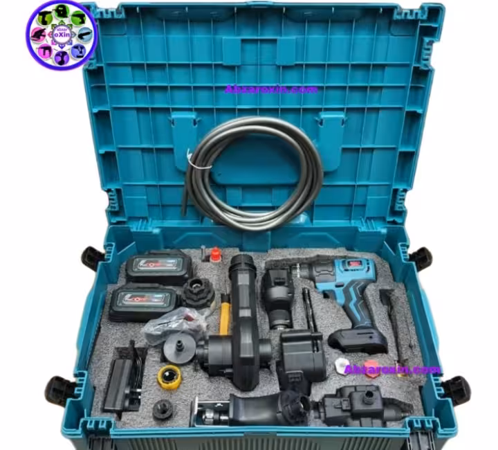 مجموعه 9 کاره شارژی براشلس باس مدل 118VF