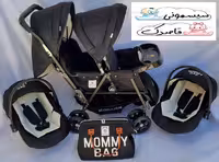 سرویس کالسکه دوقلو ونوس تشک مگنس  کریر ساک مامی بگ درجه یک بزرگ