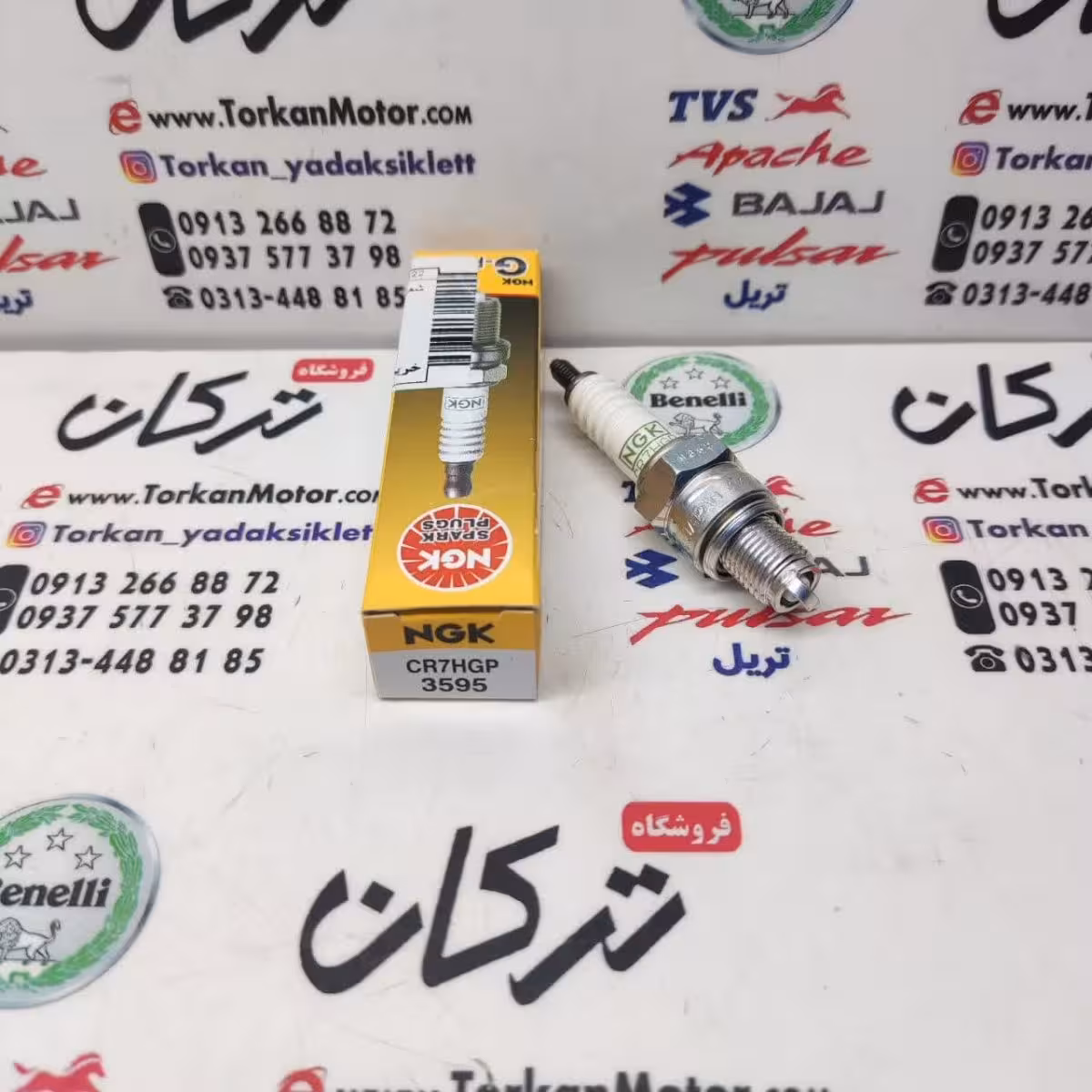 شمع NGK پایه کوتاه ژاپن ( سوزنی ) اصلی