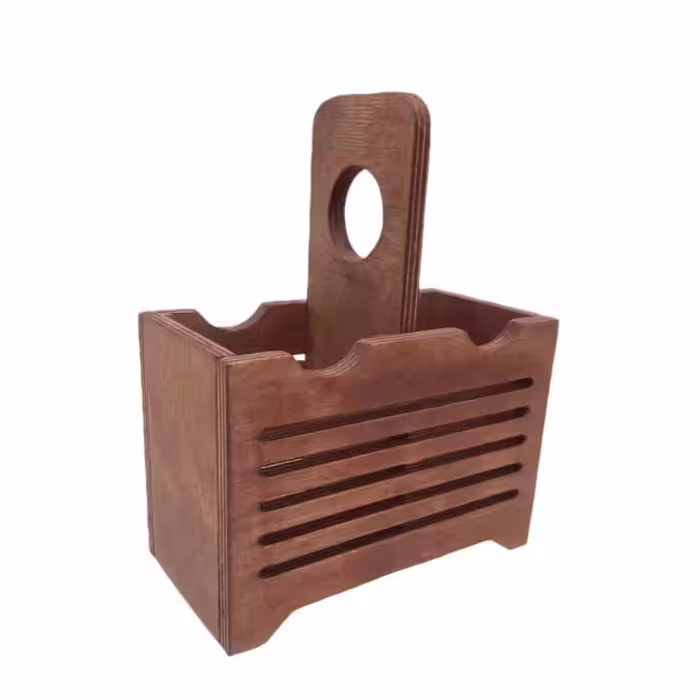 جا قاشقی چوبی مدل پلای وود کد 5501