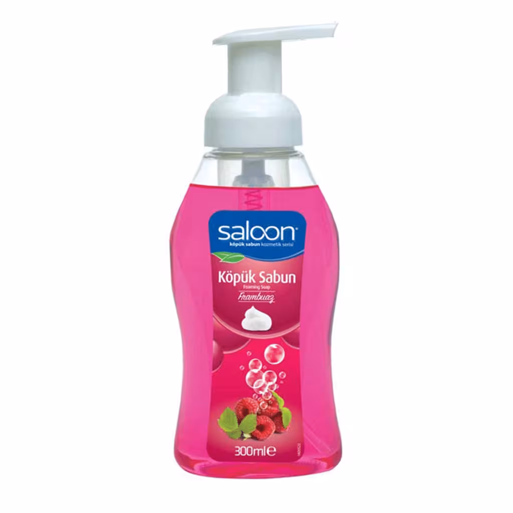 صابون فوم سالون Saloon Frambuaz با عصاره تمشک 300 میل