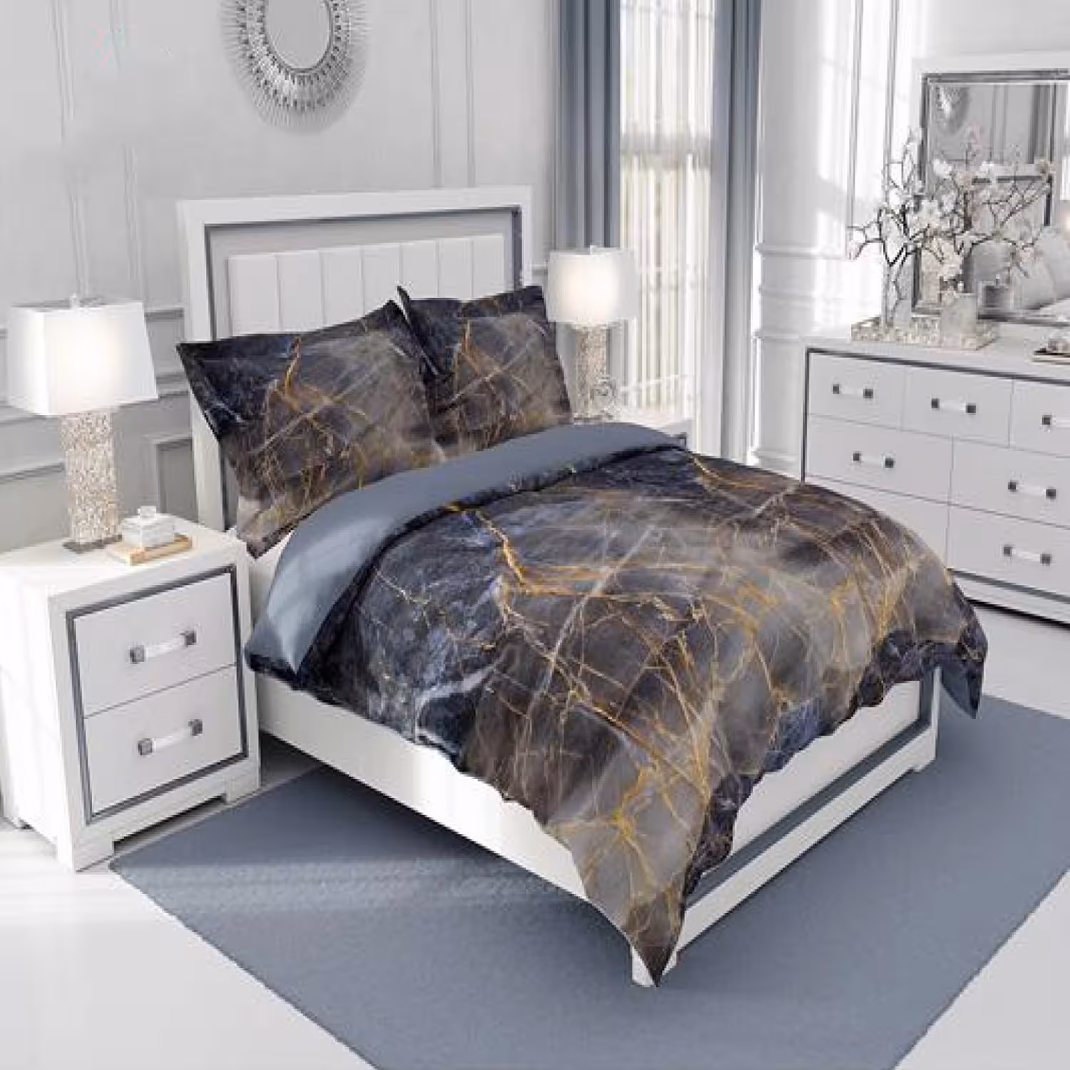 سرویس روتختی سه‌بعدی چیداری مدل 1089