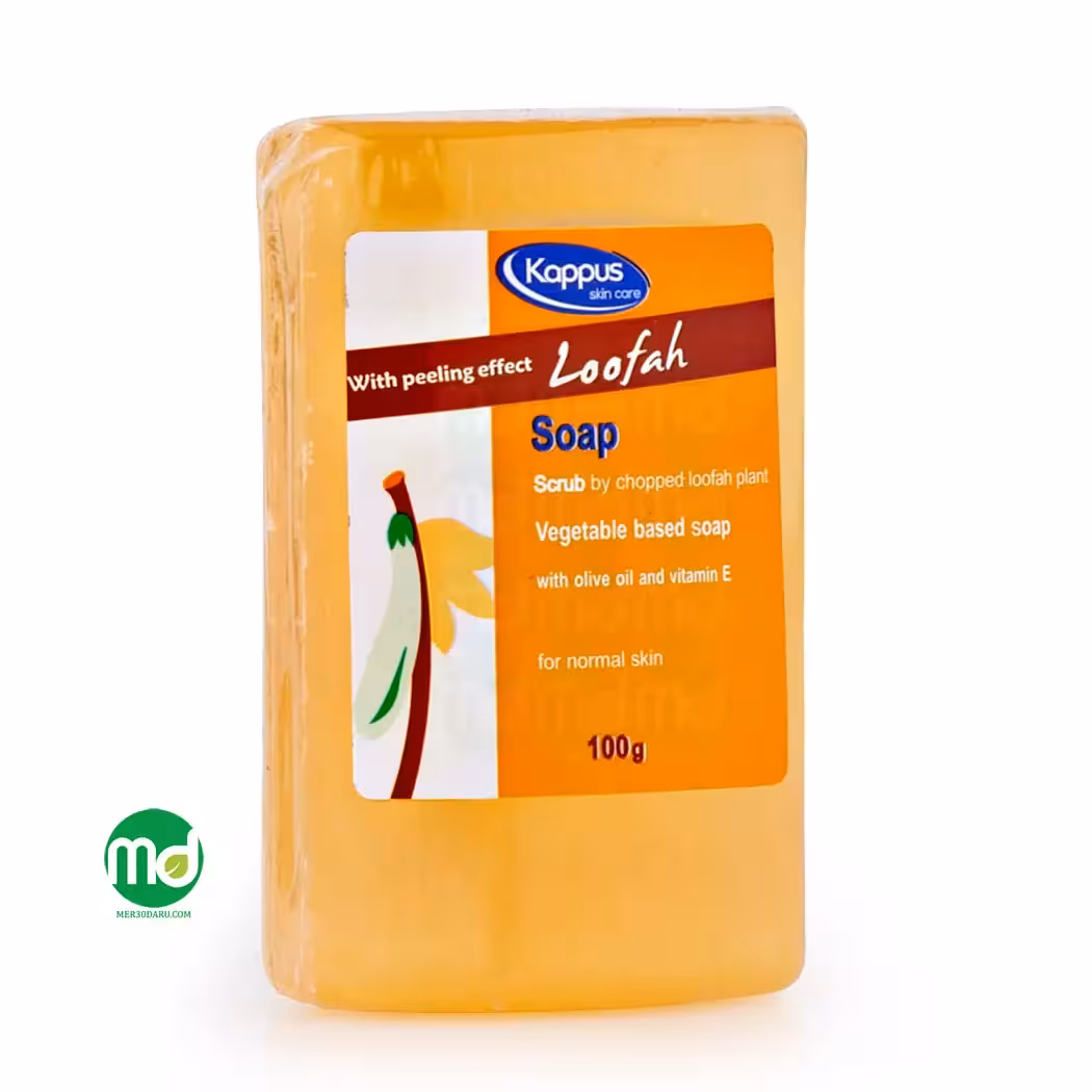 صابون لایه بردار کاپوس حاوی لوفا برای پوست های نرمال 100g