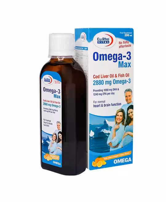 شربت امگا-3 مکس یوروویتال