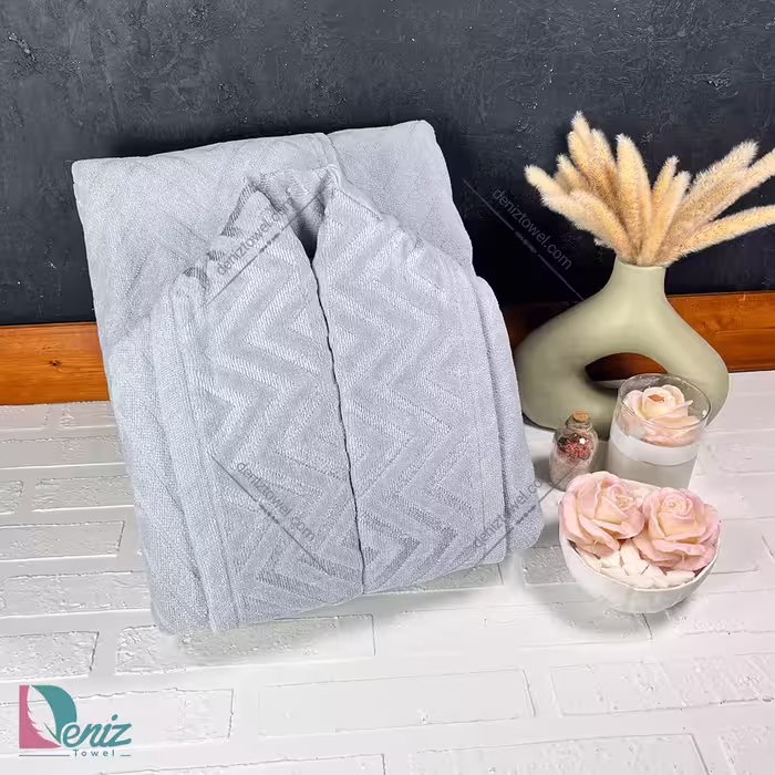 حوله تن پوش دانژه رنگ نقرابی