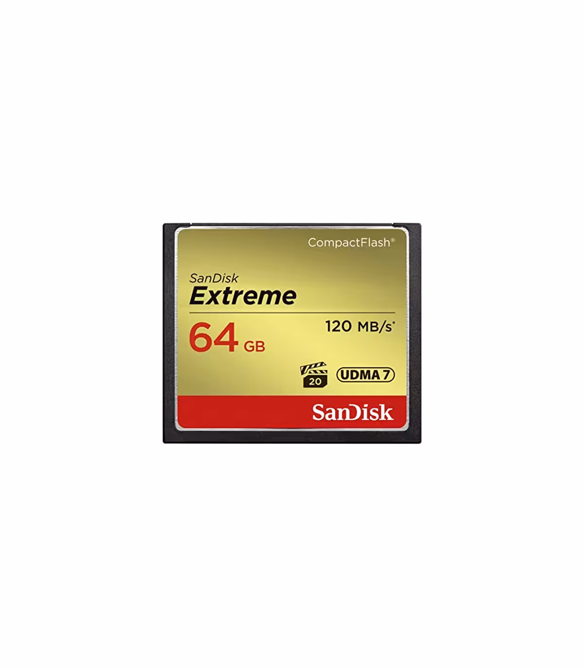 کارت حافظه Sandisk 64GB Extreme Compact Flash 800X - SDCFXSB-064G