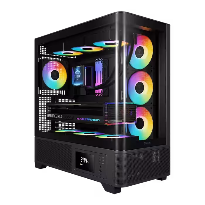 کیس گیمینگ گیم‌دیاس Gamdias ATLAS P2 CG | فروشگاه گیمینگ تکاف