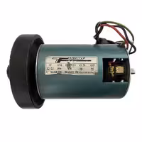 موتور تردمیل 180 ولت توربو 1.2 HP طول 24 سانت مدل (آبی باریک)