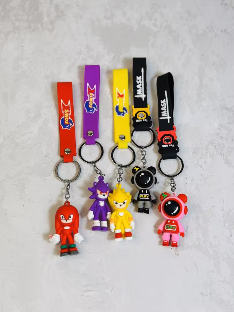 جاسوئیچی سلیکونی شخصیت های کارتونی سایز کوچک کد 4565