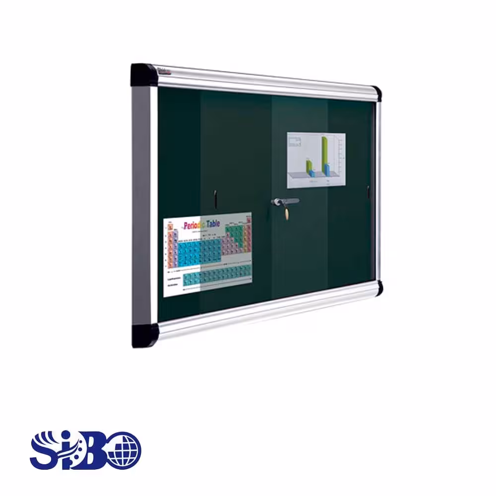 تابلو اعلانات شیدکو شیشه خور سایز 90*60