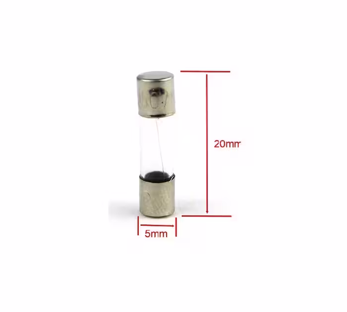 فیوز شیشه ای 5A-250V سایز 5×20