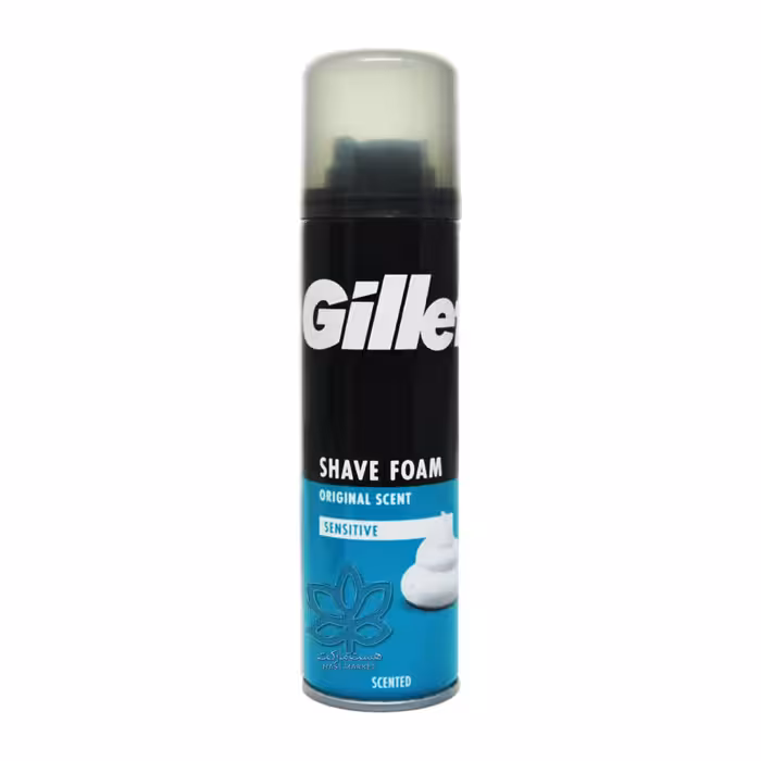 فوم اصلاح اورجینال سنسیتیو ( پوست های حساس ) 200 میل ژیلت - gillette