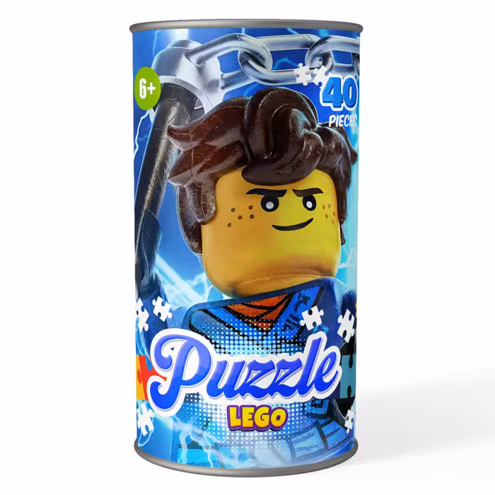 پازل 40 تکه کارتون لگو