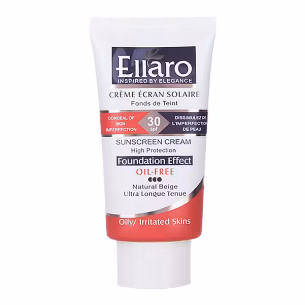 کرم ضد آفتاب الارو بژ طبیعی بدون چربی SPF30 حجم 40ml