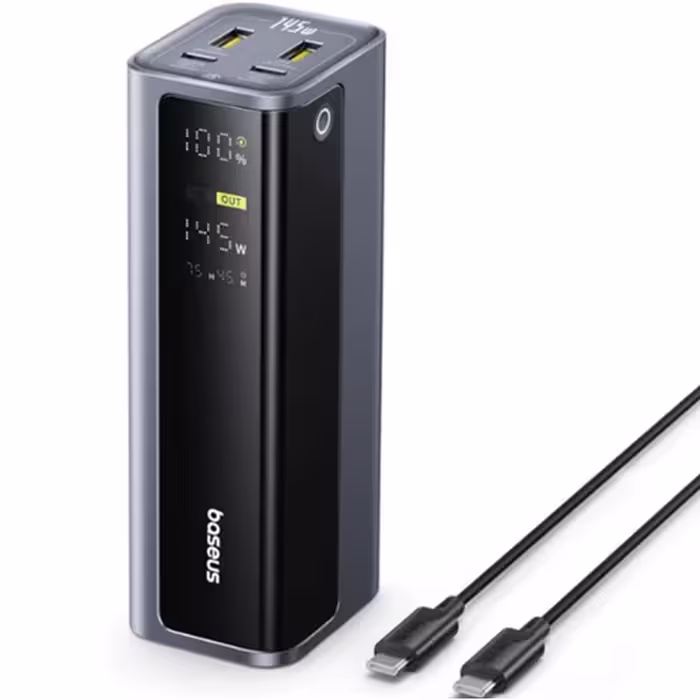 پاوربانک 20800 میلی آمپری 145 واتی بیسوس مدل Baseus PPAP-20E5