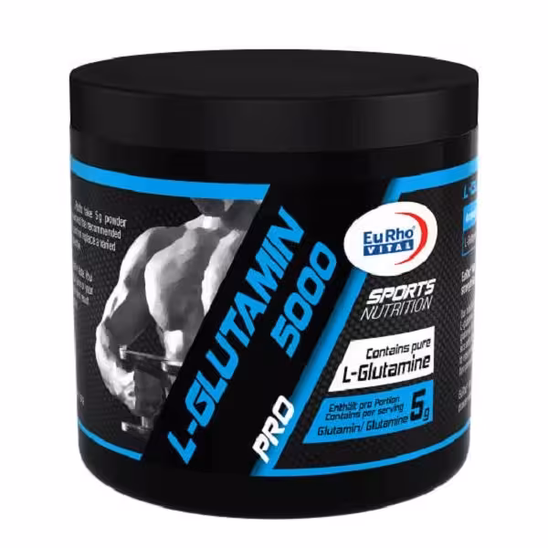 پودر ال گلوتامین 5000 یوروویتالEurho Vital L Glutamin 5000 Powder