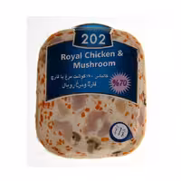 کالباس قارچ و مرغ رویال 70 درصد 202 بسته 300 گرمی