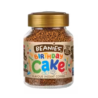قهوه فوری با طعم کیک تولد بینیس Beanies وزن 50 گرم