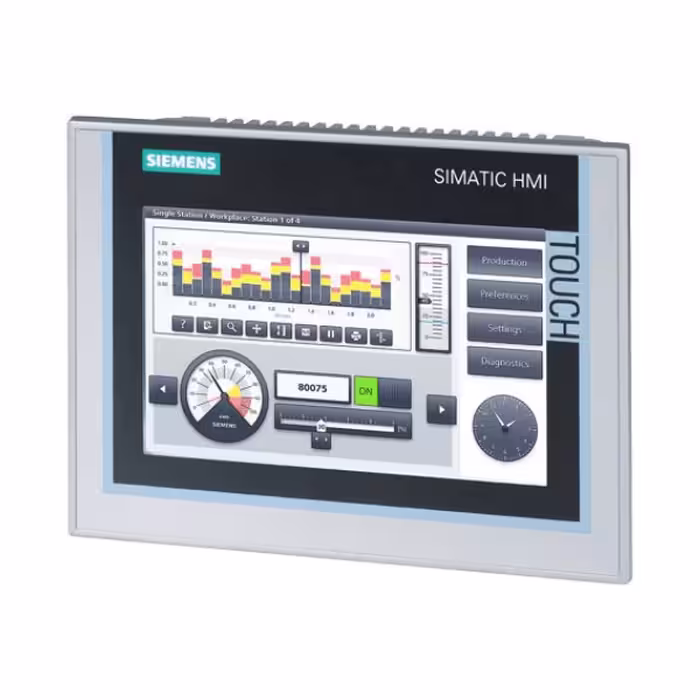 صفحه نمایش 19 اینچ TP1900 COMFORT زیمنس مدل 6AV2124-0UC02-0AX1