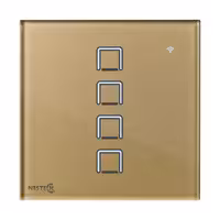 کلید لمسی هوشمند چهار پل Zigbee نستک سری INNOVA کد NE5LS01XG4