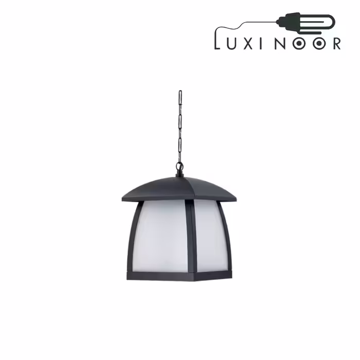 چراغ آویزی پارکی محوطه ویلا مدرن کلاسیک فلزی شعاع کد 4505