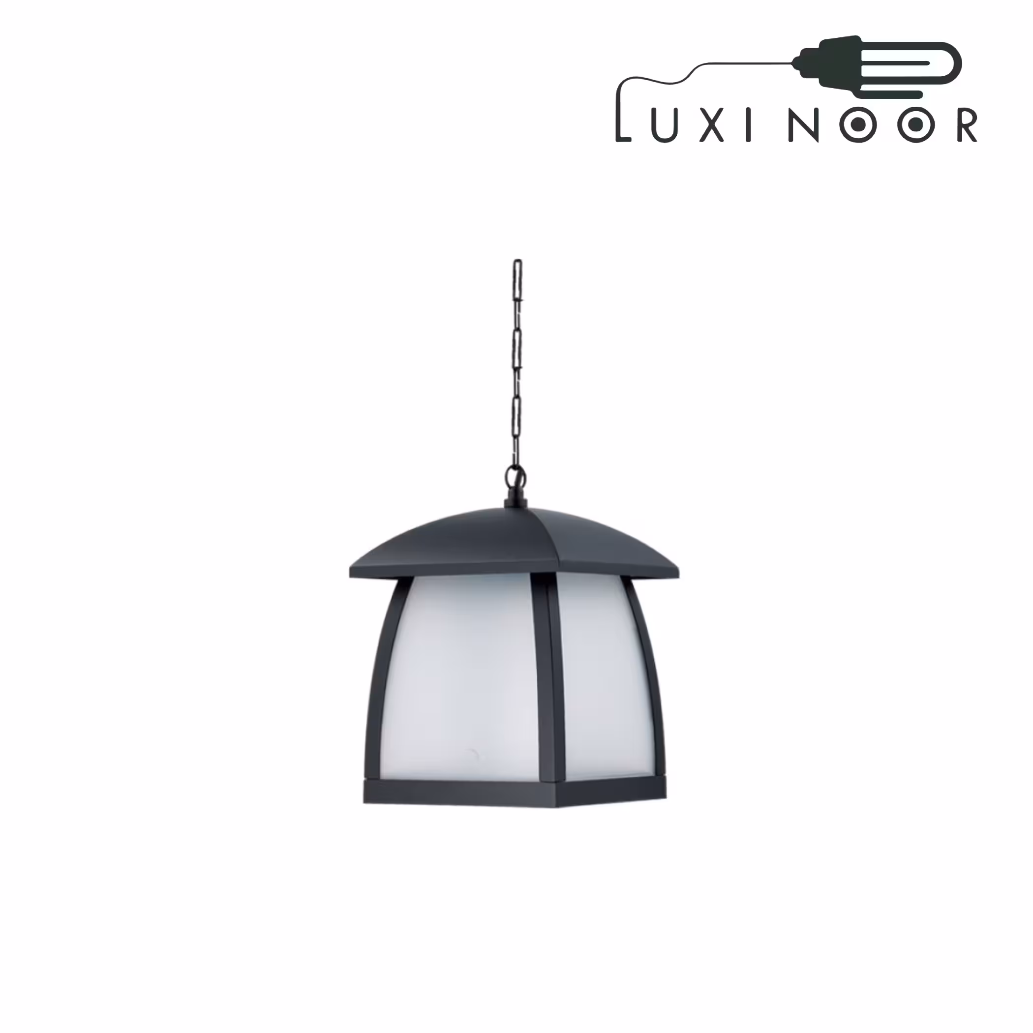 چراغ آویزی پارکی محوطه ویلا مدرن کلاسیک فلزی شعاع کد 4505