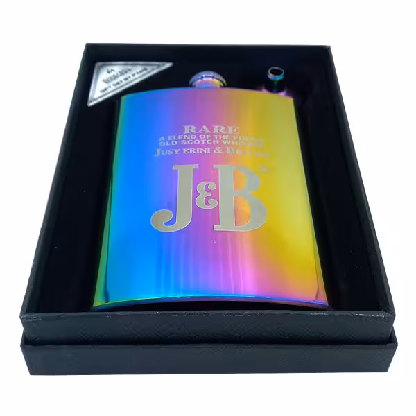 کادویی قمقمه جیبی تک استیل کد a 510033