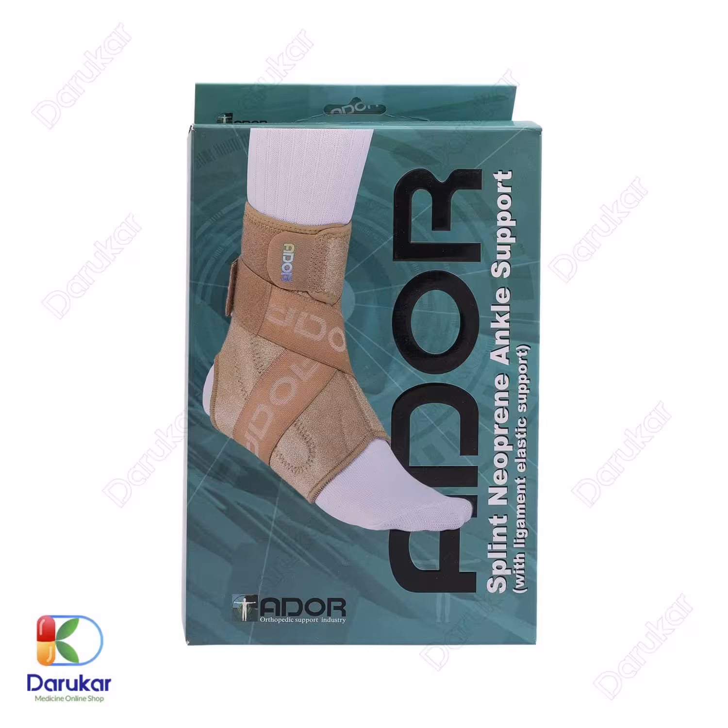 قوزک بند نئوپرنی با کش ساپورت لیگامانی آدور