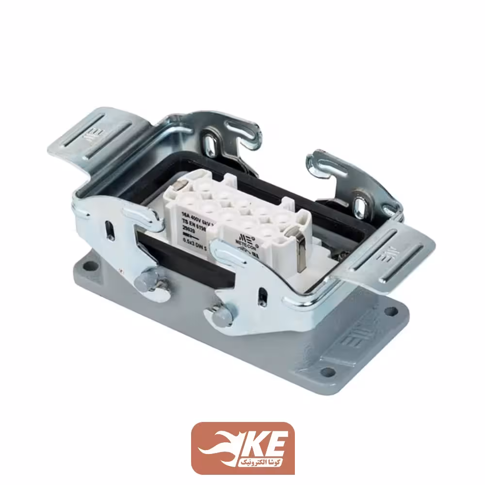 کانکتور صنعتی 10 پین 16 آمپر مادگی Mete Enerji مدل 403020S