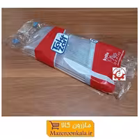 کارد یکبار مصرف کریستال غذا خوری Tak Zarf تک ظرف نایس Nice شفاف 25 عددی HZY-019