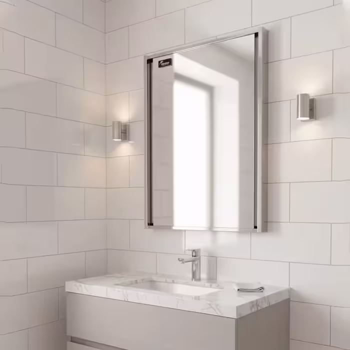 آینه سرویس‌ بهداشتی دلفین مدل 1088 سایز 54×40 سانتی متر