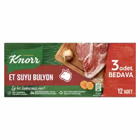 قرص عصاره گوشت گوساله کنور بسته 12 عددی حجم 120 گرمی