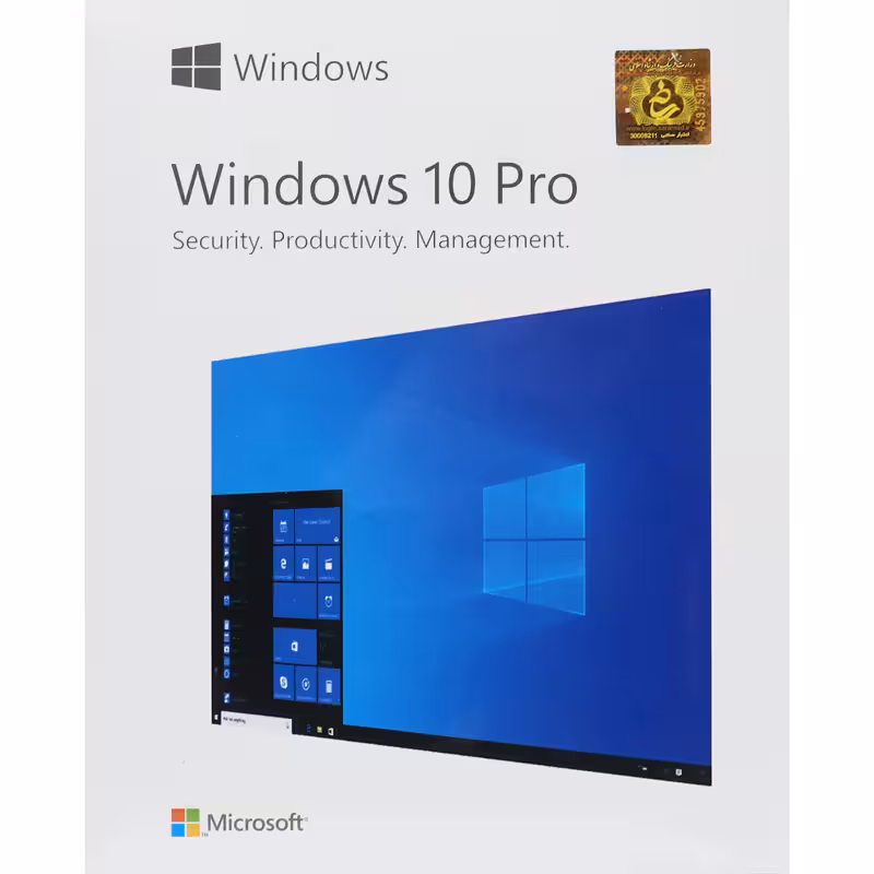 ویندوز اورجینال Windows 10 Pro پشتیبانی آلفا سافت