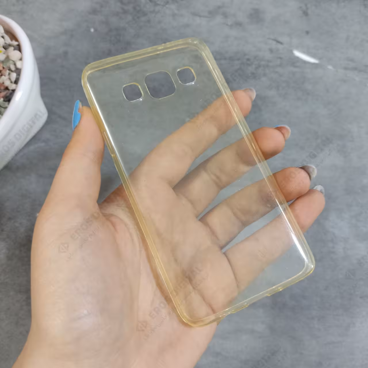 قاب گوشی Samsung Galaxy A3 ژله ای شفاف