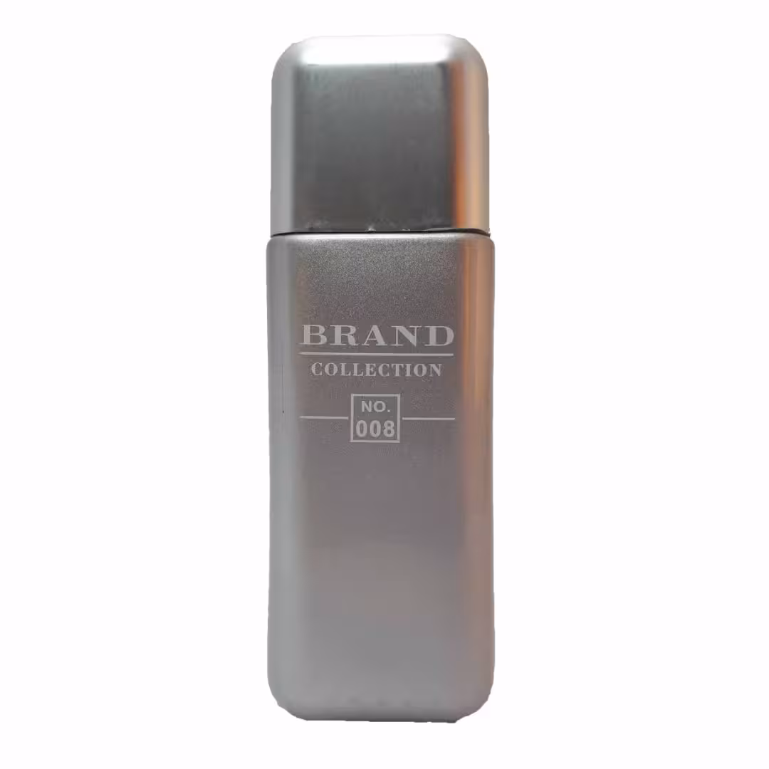 عطر جیبی مردانه 212 وی آی پی نقره ای برند کالکشن مدل 008 حجم 25 میل