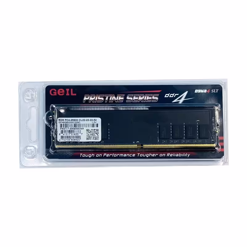 رم Geil مدل Geil Pristine Series 16GB 3200MHz DDR4 CL22 Single