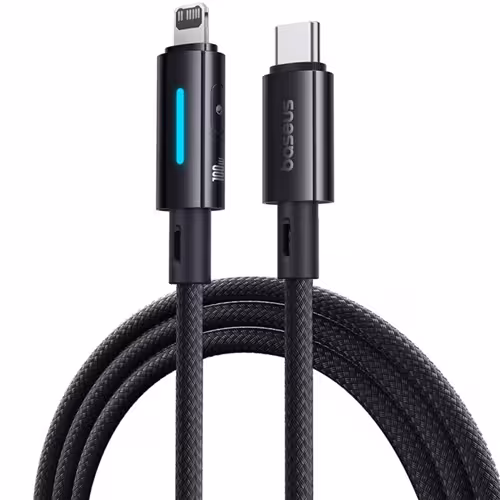 کابل تایپ سی به لایتنینگ 20 وات یک متری بیسوس BASEUS CB000146 Lit