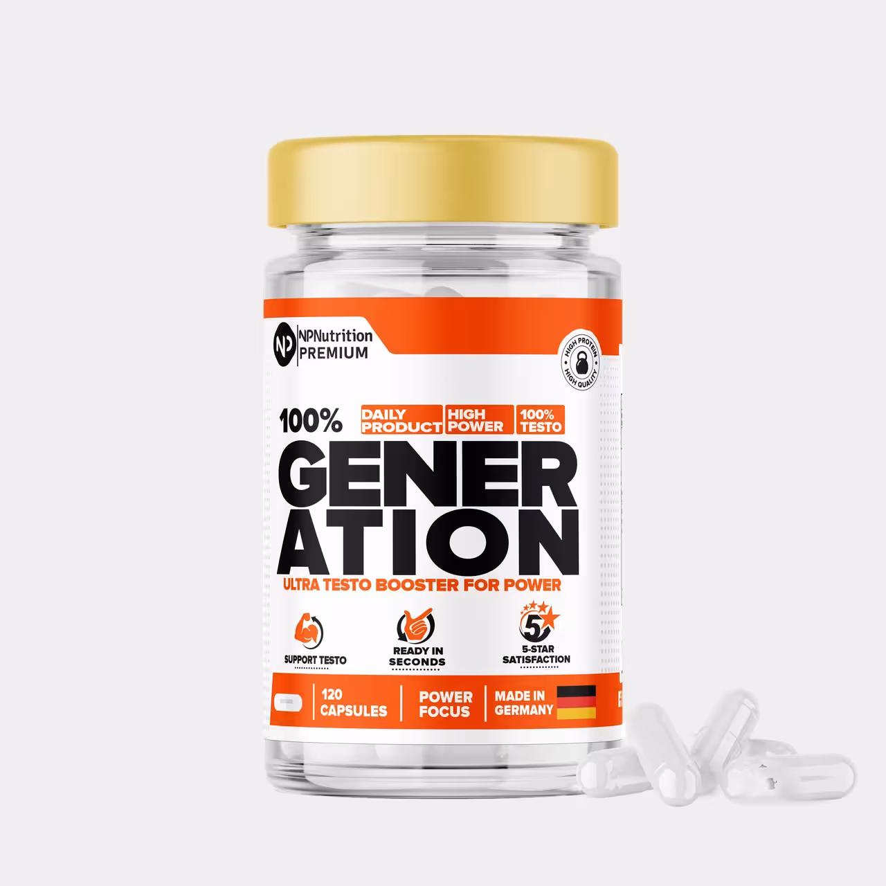 جنریشن 100% 120 کپسول ان پی نوتریشن