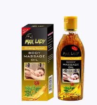 روغن ماساژ مکس لیدی max lady حجم 100 میلی لیتر