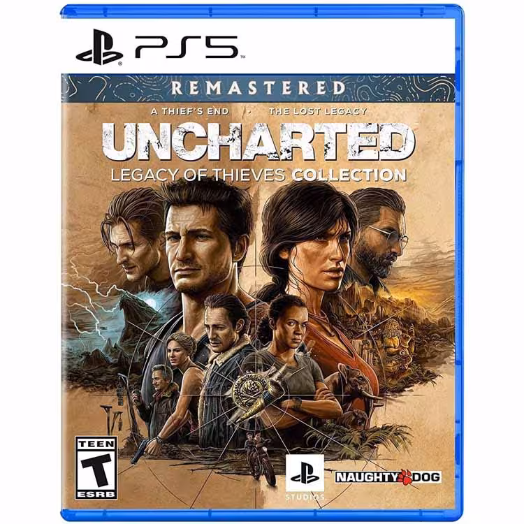 دیسک بازی Uncharted Legacy of Thieves Collection برای PS5