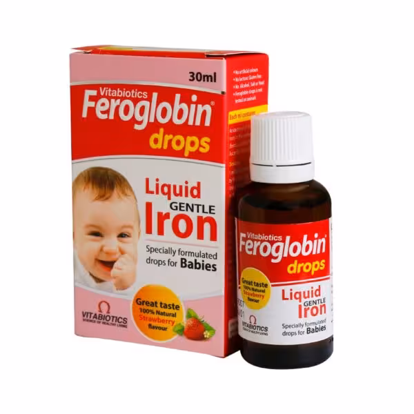 قطره کودک فروگلوبین ویتابیوتیکس   Vitabiotics Feroglobin Drops