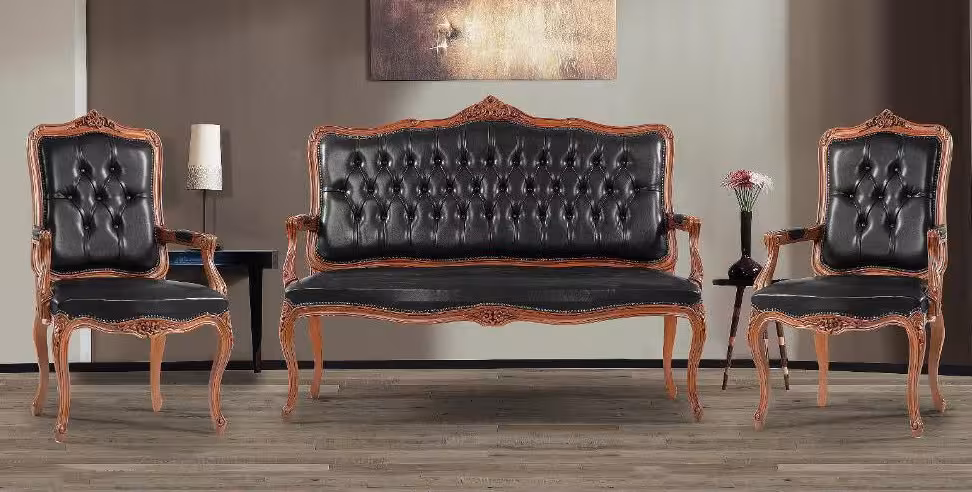 نیم ست اداری دسته چوبی کد M95