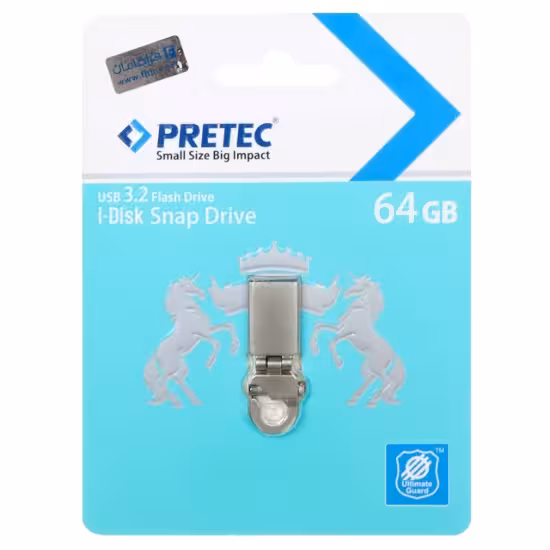 فلش مموری پرتک مدل Snap Drive USB 3.2 ظرفیت 64 گیگابایت