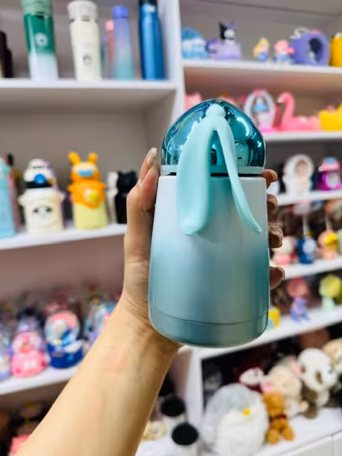 مینی فلاسک خرگوشی سبز