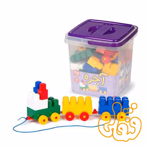 ساختنی بلوک آجره 45 قطعه