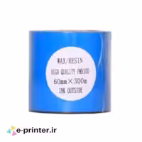 ریبون چاپ لیبل پرینتر WAX / Resin 60mm*300m