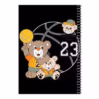 دفتر مشق 80 برگ اس جی مدل بسکتبال