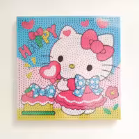 ★نقاشی الماسی 20*20 هلو کیتی