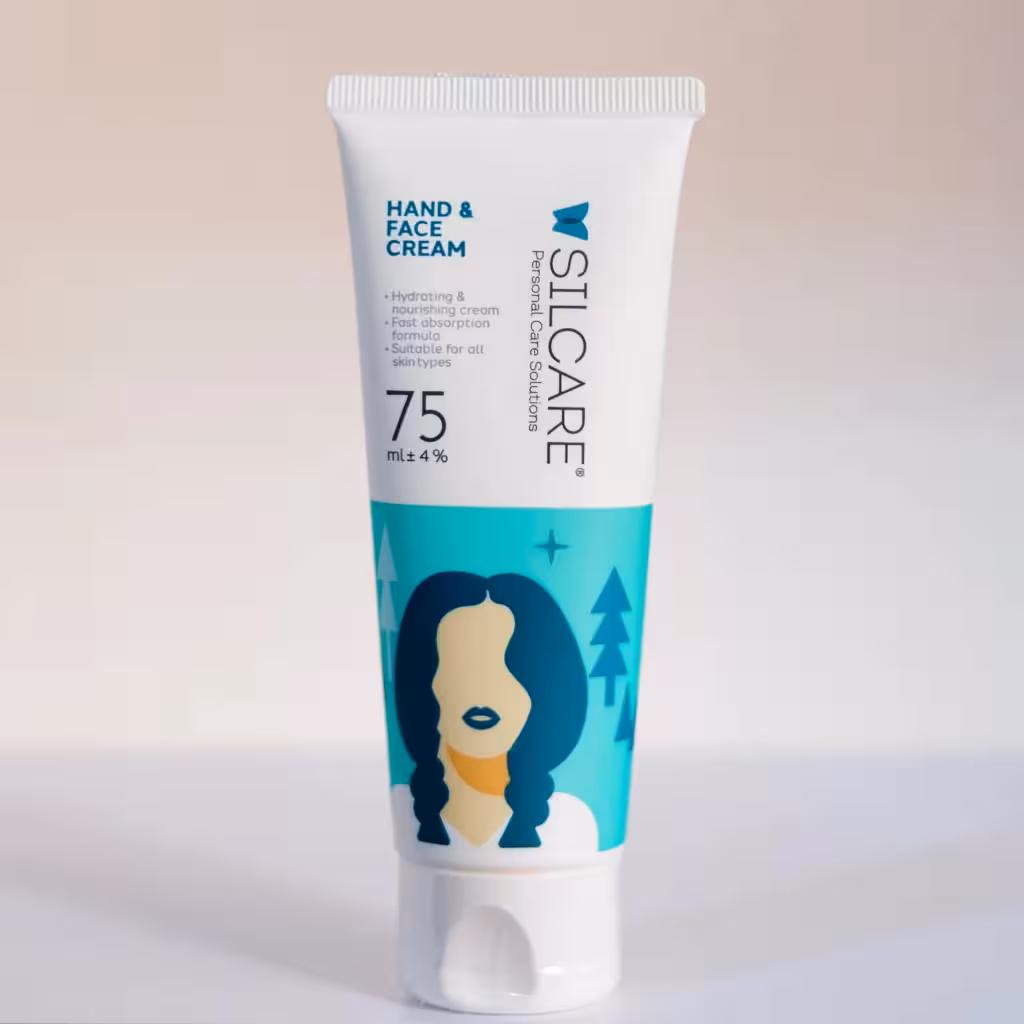 کرم مرطوب کننده دست و صورت با رایحه عطر جنگل سیلکر 75 میل