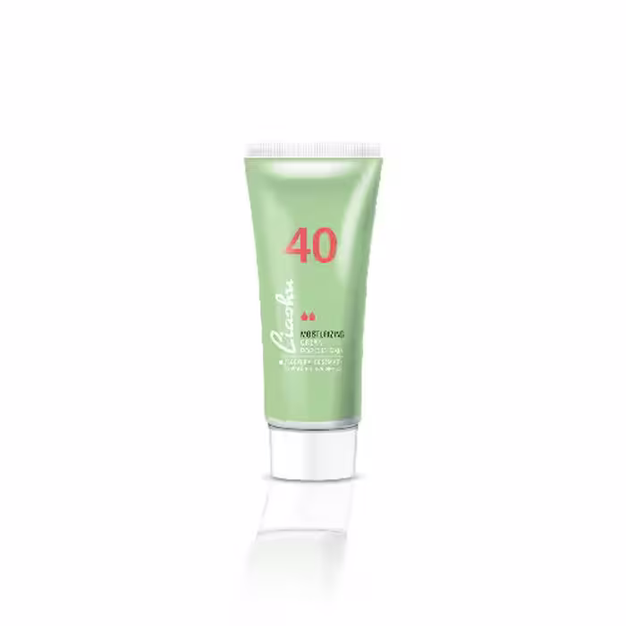 کرم مرطوب کننده کد 40 مدل Moisturizing پوست چرب 75 میل برند لیاشو